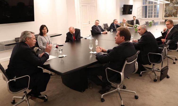 Fernández recibió al CEO de Vicentin