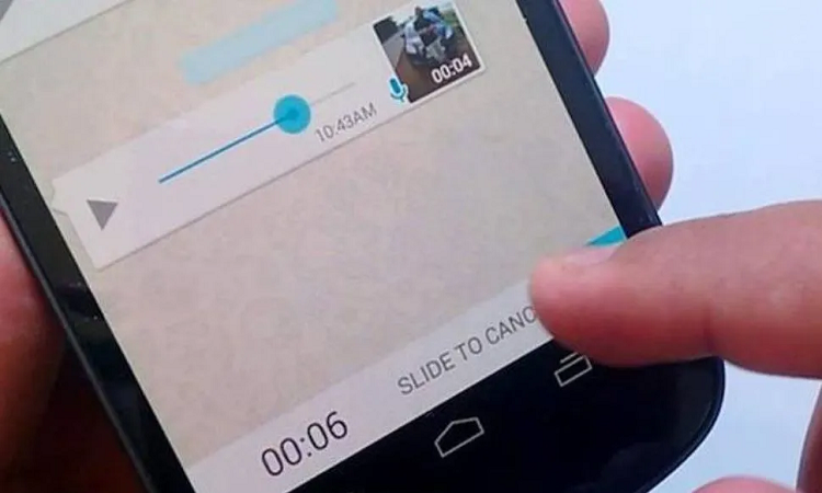 El truco para escuchar un mensaje de voz de WhatsApp antes de enviarlo