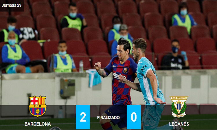 Gano Barcelona en el Camp Nou y Messi quedó al borde de los 700 goles