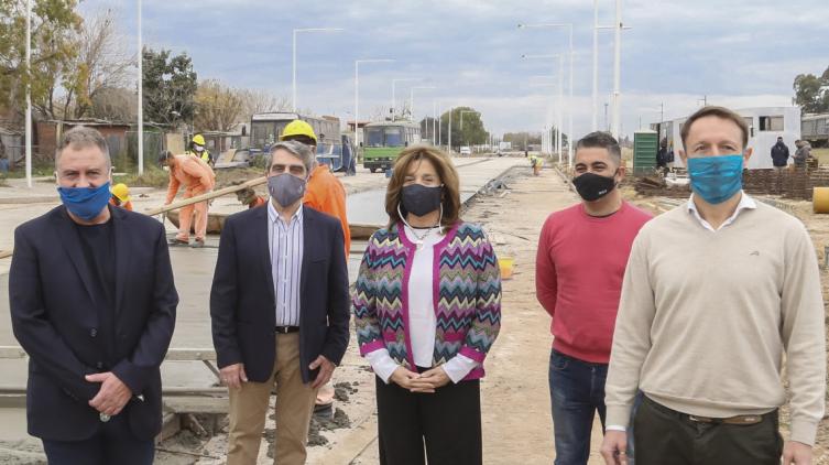 La provincia reactivó obras en el departamento San Lorenzo