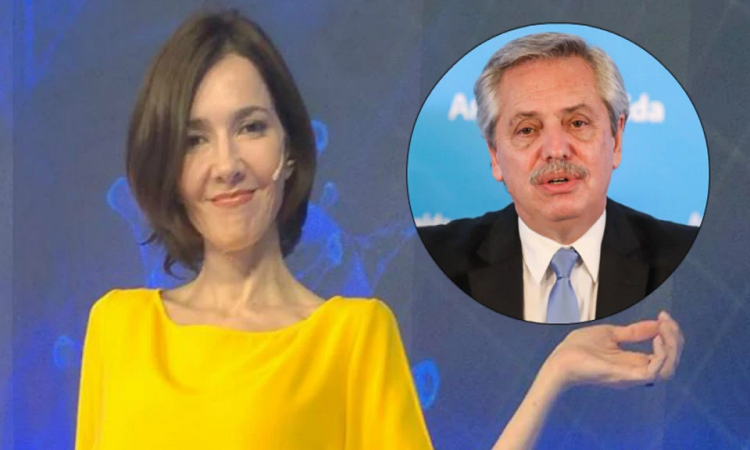Pérez tras el fuerte cruce con Alberto Fernández