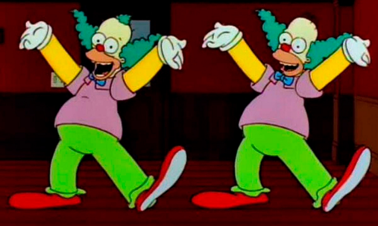 Develaron uno de los grandes misterios de Los Simpsons: por qué Homero y Krusty son casi idénticos