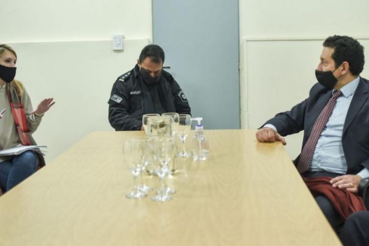 La Municipalidad coordina acciones con Fiscalía y Policía de la provincia	