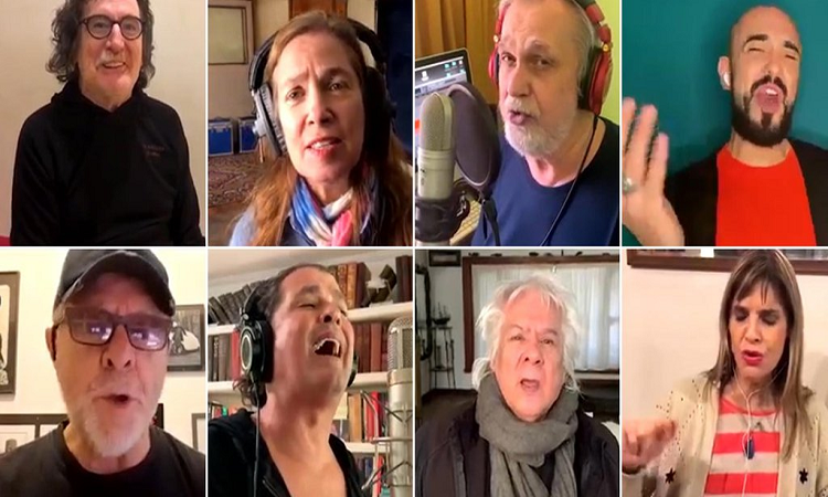 Charly García, Serrat, Pablo Milanés, León Gieco y muchos artistas más, en un emotivo homenaje a Pedro Aznar por su cumpleaños