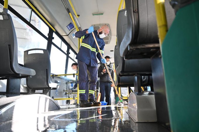 Tras 29 días los colectivos vuelven a funcionar en Rosario 