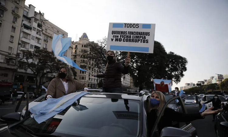 #1AYoVoy: banderazo contra la reforma judicial en ciudades de todo el país