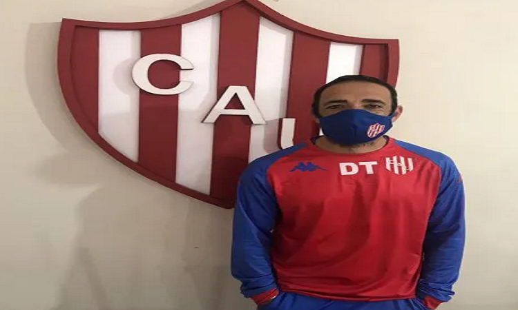 Unión: Azconzábal llegó a Santa Fe