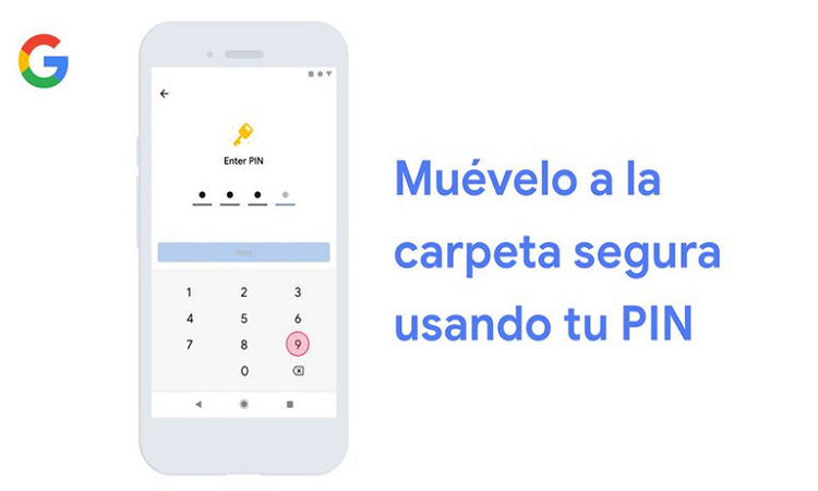 Google lanzó “Carpeta Segura”, una opción para cifrar contenido