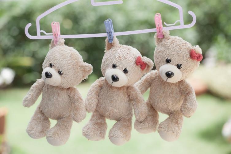 Las tres mejores formas de lavar tus peluches
