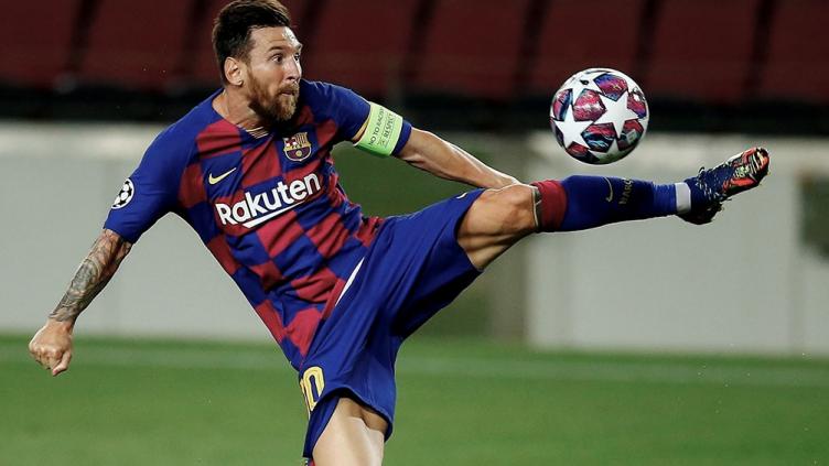 Messi tiene un fuerte golpe pero estará ante el Bayern Múnich