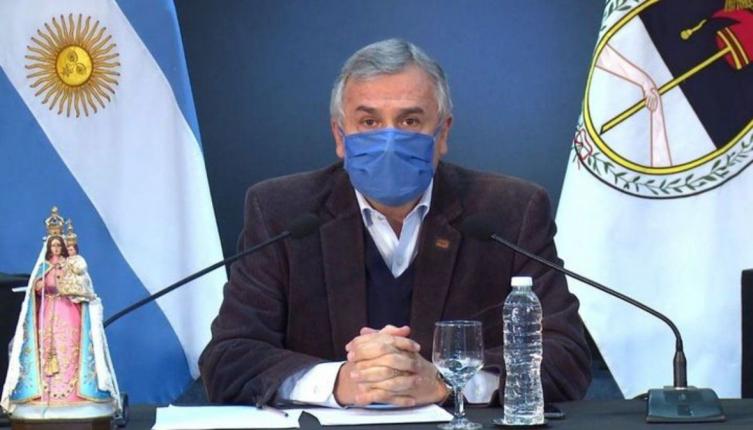 Jujuy: Gerardo Morales confirmó que dio positivo de coronavirus