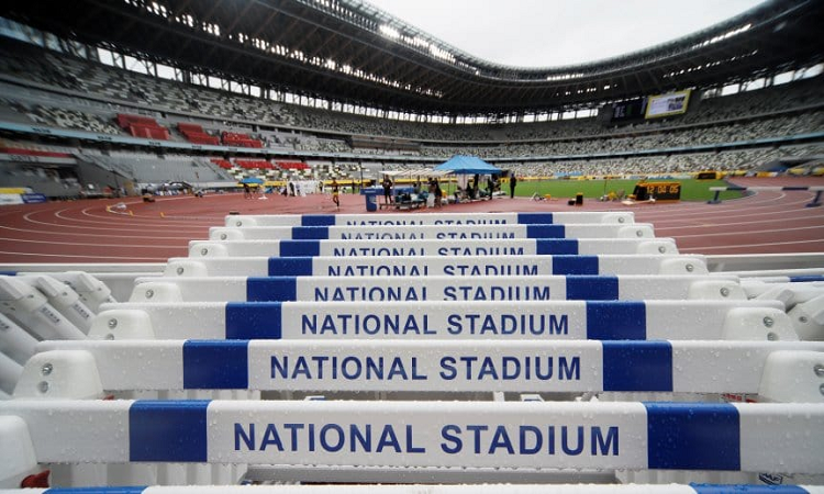 El atletismo estrenó el nuevo estadio olímpico de Tokio