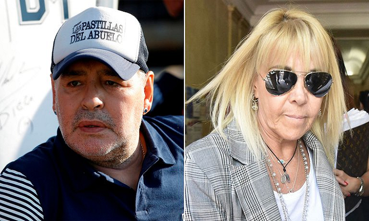 Nuevo revés judicial contra Claudia Villafañe en una de las causas que le inició Diego Maradona