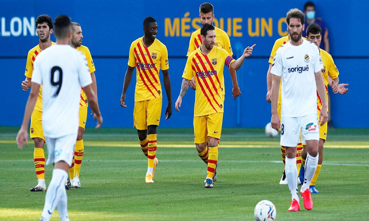 Barcelona derrotó al Gimnàstic en el primer amistoso de la era de Ronald Koeman