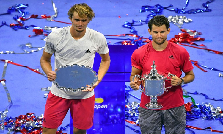 Thiem sacó adelante un duro partido ante Zverev y se coronó campeón del US Open