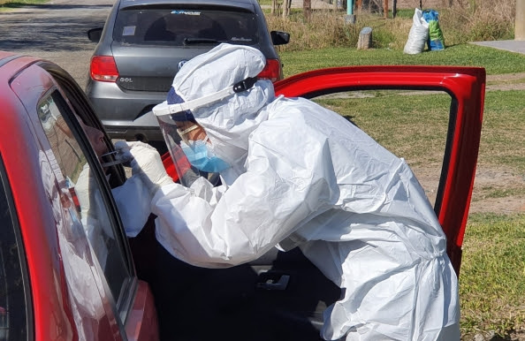 Comenzó a funcionar un puesto fijo para hisopados en la vecinal General Paz