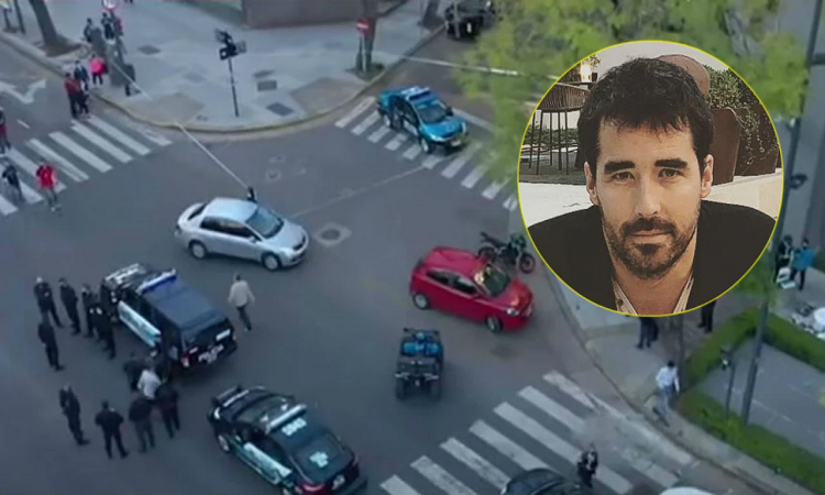 Nacho Viale, testigo del asesinato del policía en Palermo: 