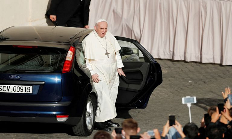 El Papa realizará su primera salida de Roma en siete meses
