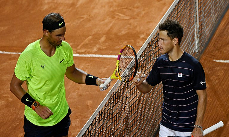 Roland Garros: día y horario de la semifinal entre  Schwartzman y Nadal