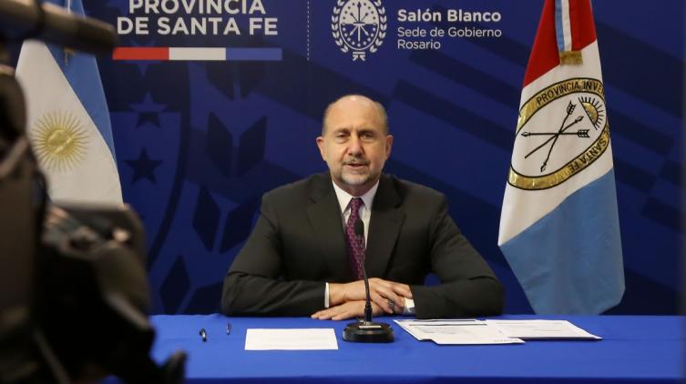 Perotti participó del anuncio de la 1° etapa del Acueducto Santa Fe – Córdoba