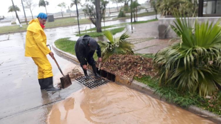 Informe de lluvias en la capital