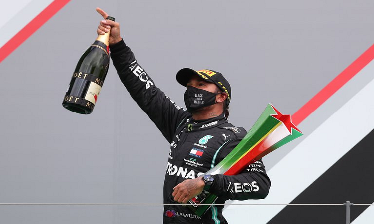 Hamilton batió el récord de Michael Schumacher 