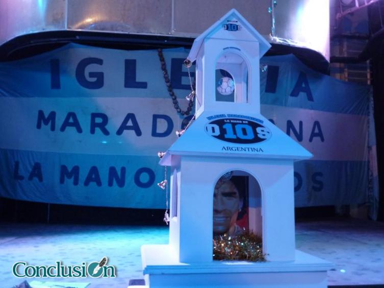 Iglesia Maradoniana, el homenaje al “Dios” del fútbol
