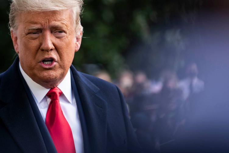 Trump rechazó la victoria de Biden 