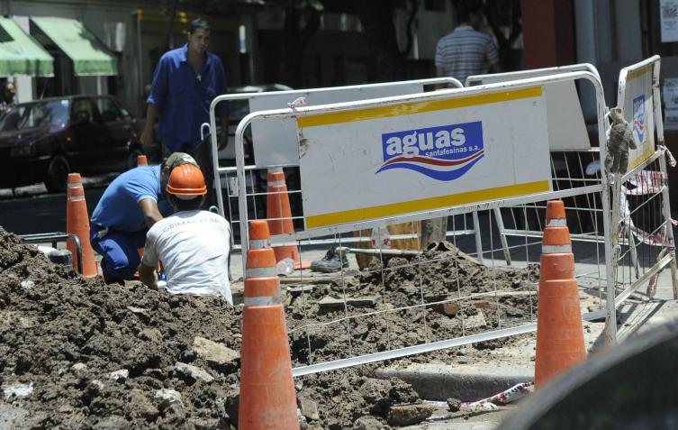 Aguas trabaja en Candioti Norte