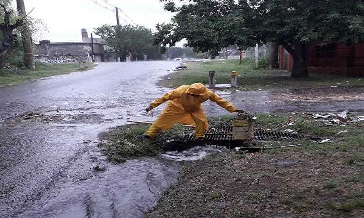 Informe de lluvias en la ciudad