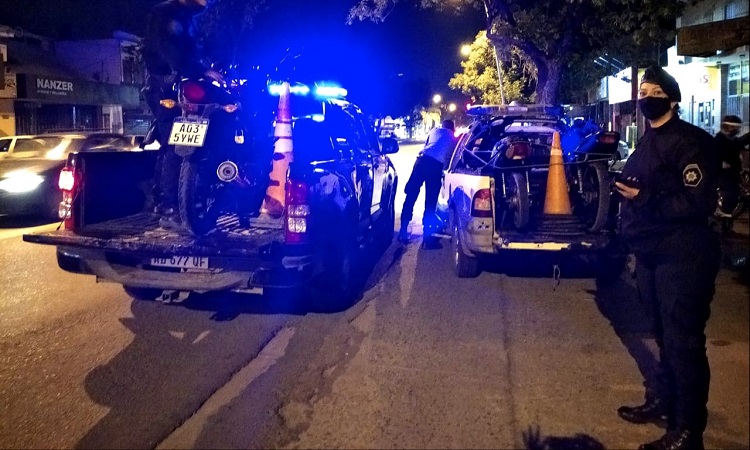 Refuerzan los controles nocturnos en las avenidas y el paseo costanera