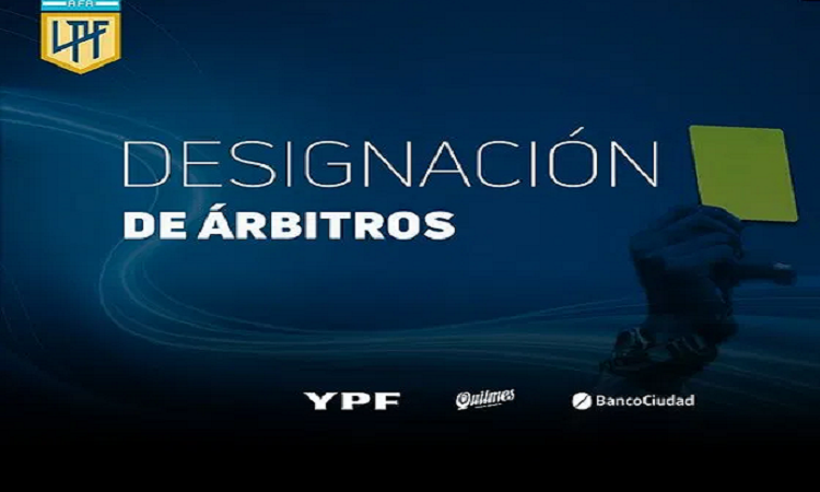 Copa de la Liga Profesional: los árbitros para la quinta fecha