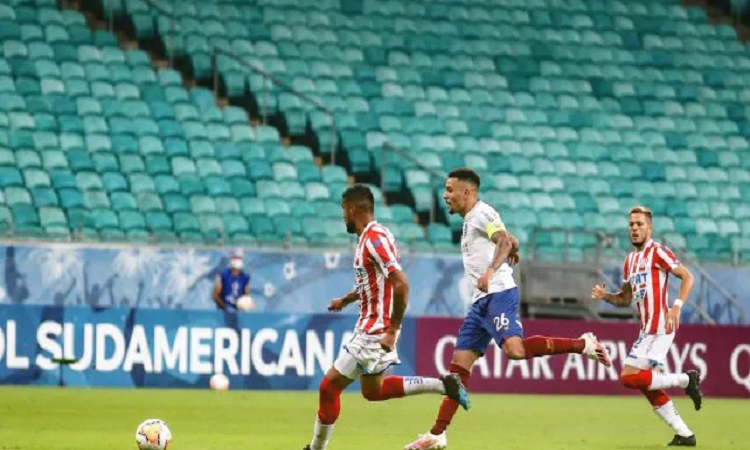 Copa Sudamericana: Unión perdió 1 a 0 ante Bahía con gol de penal