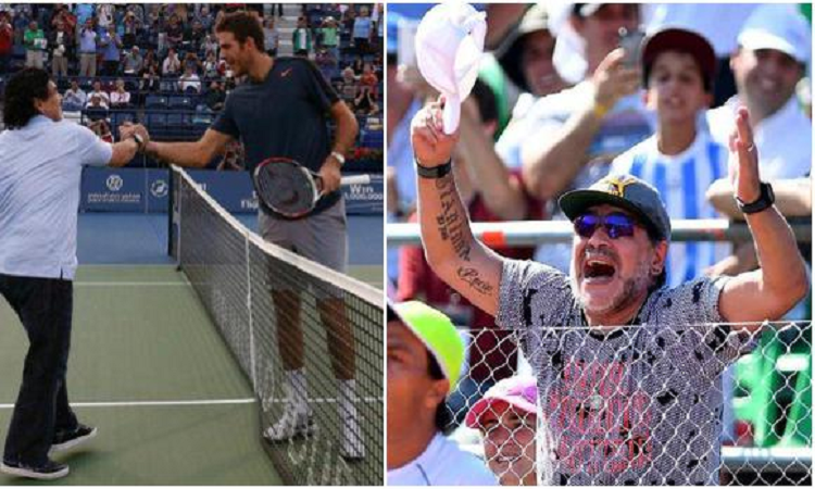 Figuras del tenis le dijeron adiós a Diego Maradona