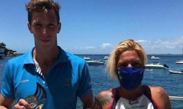 Aguas Abiertas: muy buena performance de argentina en Brasil