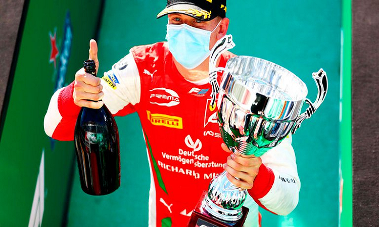 Mick Schumacher fue campeón y debutará en la Fórmula 1 en 2021