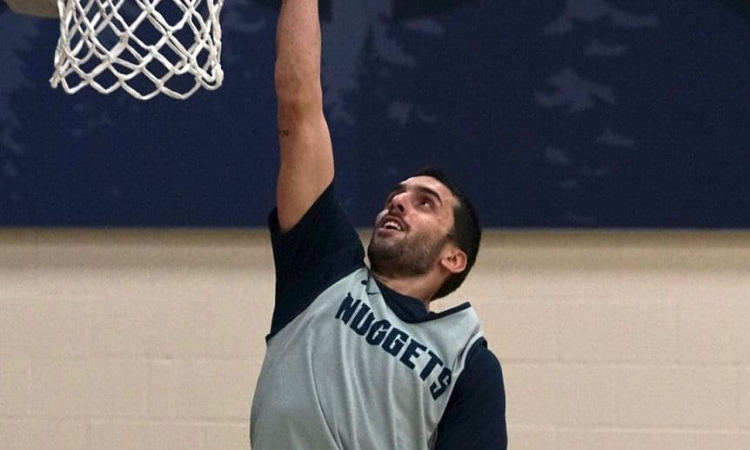 Campazzo hizo su primer entrenamiento en Denver Nuggets