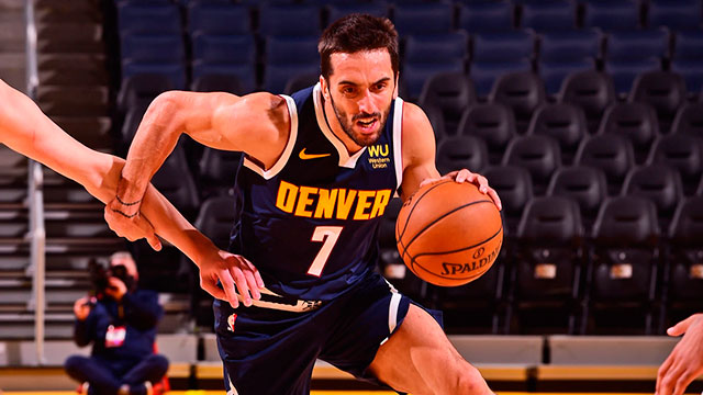NBA: Facundo Campazzo debutó con los Denver Nuggets
