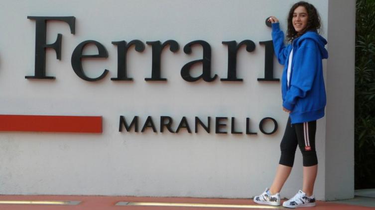 La argentina de 19 años que tiene uno de los mejores promedios en el instituto de Ferrari