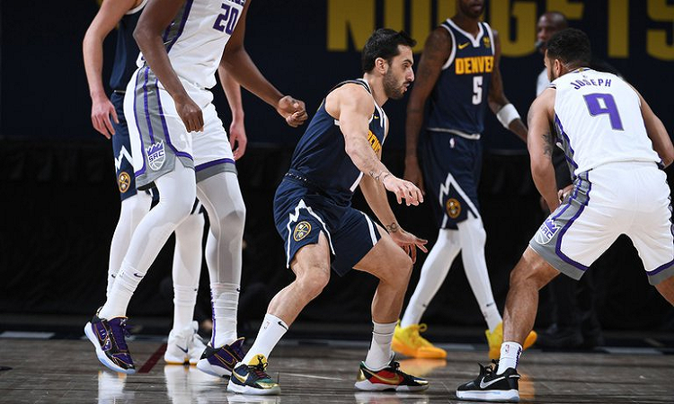 Debut de Campazzo: Denver Nuggets cayó ante Sacramento