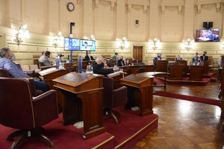 Apoyo en general y disensos con 2 artículos 