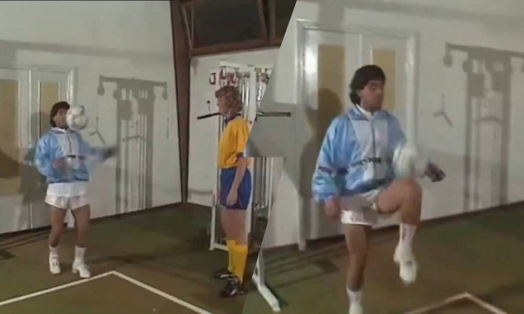 La opinión de Maradona del fútbol femenino en 1990