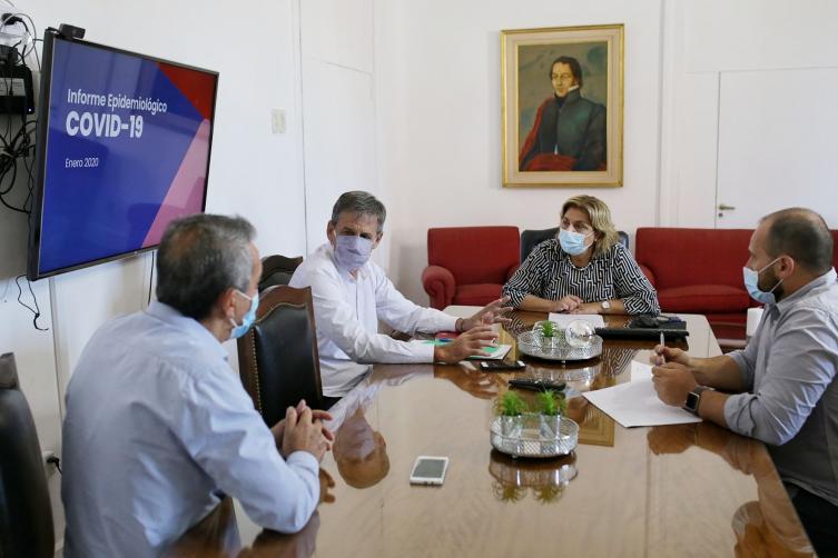 Covid: Municipalidad y provincia analizaron las medidas a implementar