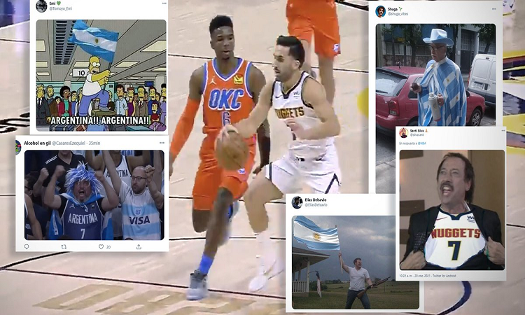 Memes: la asistencia de Campazzo la mejor jugada del día