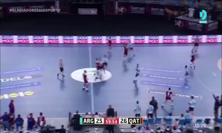 Los Gladiadores perdieron ante Qatar y quedaron afuera del mundial