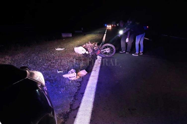 Accidente fatal en Ruta 11: murió una motociclista
