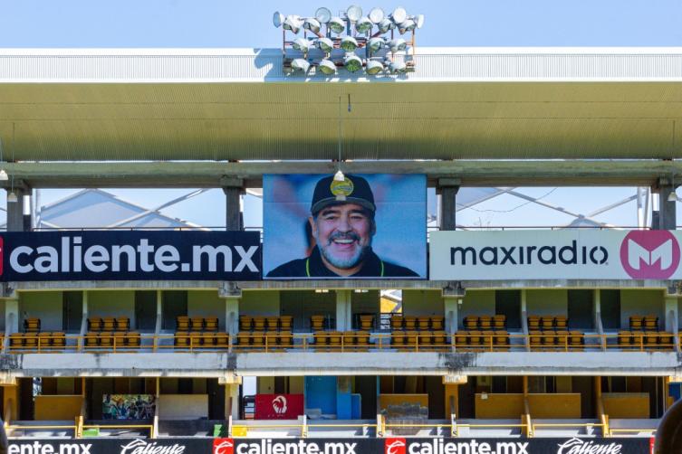 Dorados de México le rinde homenaje a Maradona