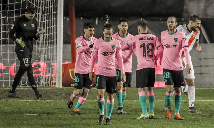 Con gol de Messi, Barcelona venció al Rayo Vallecano 