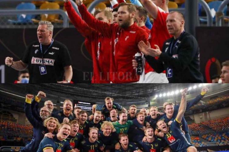 Mundial de handball: Suecia y Dinamarca, la final