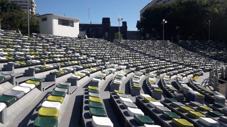 El Anfiteatro del Parque del Sur luce totalmente renovado